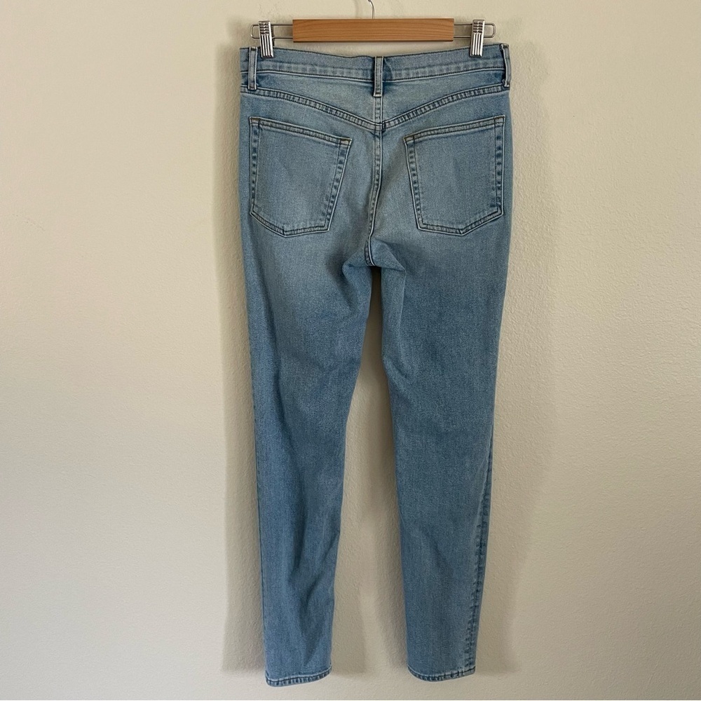 COTTON CITIZEN Women's High Rise Vintage Wash Denim Jeans Button Fly Size 29 - Picture 4 of 10